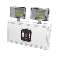 Lampe de secours intérieure à double tête rechargeable et réglable à économie d'énergie WM-94 avec batterie au lithium