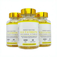 Pilules de glutathion liposomal de haute qualité, personnalisées avec votre propre marque, pour éclaircir la peau, antioxydantes et éclaircissantes, sous votre propre marque