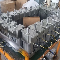 Contrôleur de réducteur de vitesse pour convoyeur, Moteur à engrenages intégré, Moteurs de réduction à engrenages AC 220V monophasé, Vente en gros usine
