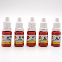 No.8801 10ml Atomic Stamp Ink Stamp Tampon Encre Comptabilité Professeur Financier Spécial Encre Rouge, Bleu et Noir
