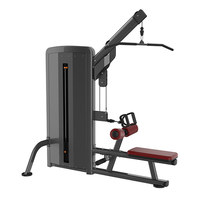 Máquina de Ejercicios de Fuerza de Doble Función para Gimnasio Comercial, Equipo de Alta Gama para Fisicoculturismo, Máquina de Press de Pecho y Hombros con Carga