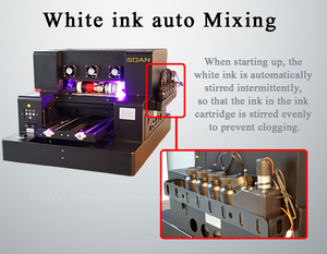 Uv dtf máy in cho trường hợp điện thoại bút Acrylic da gỗ Chai Thủy Tinh Sticker đa màu máy in phun A3 A4 máy in UV máy - Product Image 5