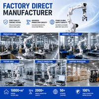 Bras robotique industriel FOBOT Mr12z-1550 à 6 axes, charge utile de 12 kg, portée de 1550 mm pour les intégrateurs de systèmes de traitement et de découpe laser