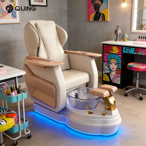 Meubles de salon de manucure professionnels, fauteuil de spa pour les pieds électrique de salon de manucure, fauteuil de pédicure à jet magnétique avec bol - Product Image 6