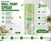 FIBSHIELD 450ml Peinture en spray pour réparation de murs intérieurs OEM, formule écologique, couvre les traces d'eau, les taches de moisissure et les imperfections des murs