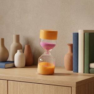 Mini minuteur <span class=keywords><strong>sablier</strong></span> 3 minutes <span class=keywords><strong>pour</strong></span> la douche/brosse à <span class=keywords><strong>dents</strong></span> avec ventouse, sans plomb, compte à rebours - Product Image 2