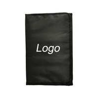 Trois sacs de sport pliables en toile pour arbitres de football, pour sifflets, cartes, pièces de monnaie, stylos, marqueurs, pour ranger le matériel de football, avec logo