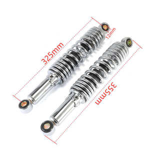 Resorte de 320mm, 325mm, 7mm para <span class=keywords><strong>Honda</strong></span> VT 750 Ca <span class=keywords><strong>Shadow</strong></span> 2006 <span class=keywords><strong>Moto</strong></span> Guzzi Sp 1000 II 1984, amortiguadores para motocicleta - Product Image 5