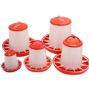 Comedero Automático de Plástico Ecológico y Ligero para Pollos, Patos, Gansos y Palomas, Suministros para Aves, Cubo de Alimentación para Pollos - Product Image 1