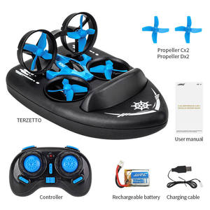 Haute qualité 3 en 1 mini quatre axes rc dron simulation télécommande drone volant étanche <span class=keywords><strong>miniature</strong></span> aéroglisseur <span class=keywords><strong>bateau</strong></span> jouets - Product Image 2