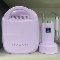 Lampe à Ongles LED UV Ventilateur Professionnel IBelieve sans Fil Rechargeable Rose pour Séchage de Gel, Vente en Gros, Logo Personnalisable