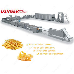 Macchina Industriale per la Produzione di Patatine Fritte, Linea di Produzione di Chips di Patate Dolci Croccanti Surgeler, Impianto per Patatine - Product Image 6