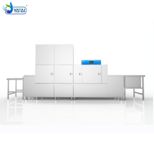 Lavavajillas Plano de Acero Inoxidable con Secado por Aire Caliente y Limpieza Totalmente Automática para Restaurantes y Cafeterías 1. Reduce el consumo de agua - Product Image 2