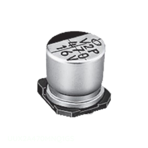 Condensateur original à montage en surface 47 uF CAP ALUM 100V POLAR UUX2A470MNQ1GS - Product Image 1