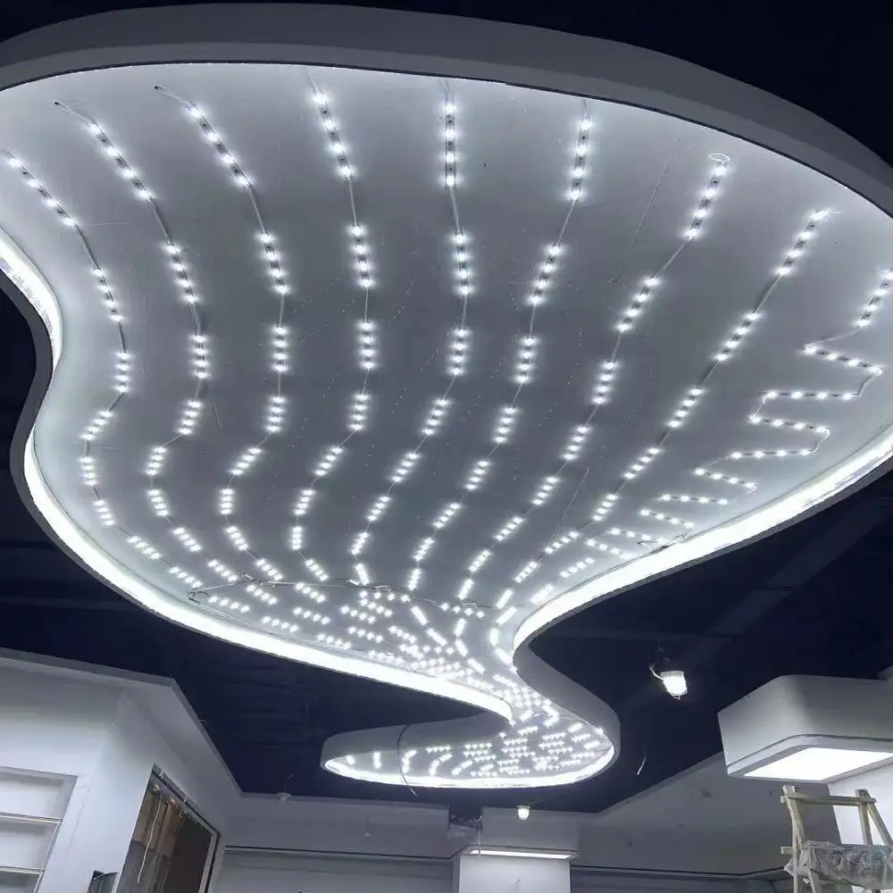art printed film for 3D light ceiling Design for home ceiling wholesale supplier decorative films room