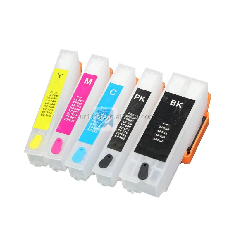 Nieuwe 33 T33xl Refill inkt cartridge T3351 T3361-T3364 Voor Epson xp530 xp900 xp830 xp645 xp635 xp630 xp540 met Auto reset chip