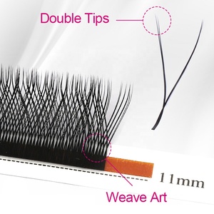 YW Lashes Volume Fans Extensión de pestañas Pre Fanning Self Blooming Cilia Extensiones <span class=keywords><strong>Y</strong></span> Modelo Individual Cilia Pestañas Proveedor - Product Image 6