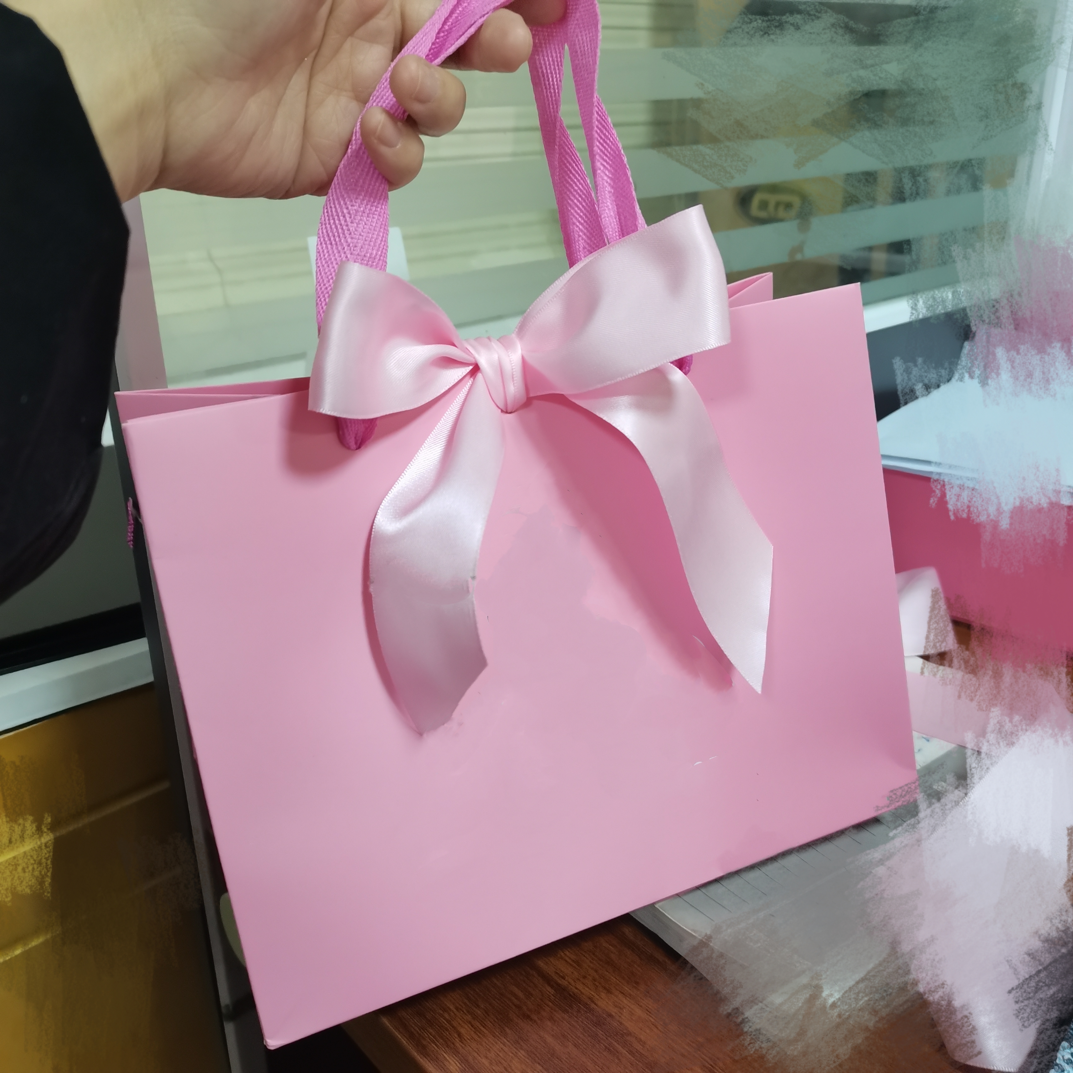 sac en papier cadeau