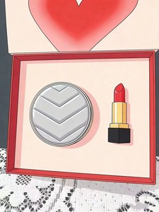 Le luxueux ensemble de maquillage comprenant un coussin de teint couvrant et un rouge à lèvres est un excellent choix comme article cadeau. - Product Image 2