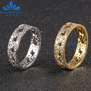 Meilleure vente série de bagues cubaines pour hommes Retro Old Hip Hop Moissanite Ring Fashion Jewelry Rings - Product Image 1