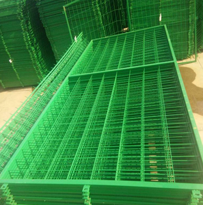 Anti-Corrosion PVC Coated Welded Wire Mesh Panel <b>Metal</b> Frame <b>Grid</b> Fencing for Outdoor Protective Enclosure - Product Image 6