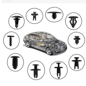 100PCS Nylon Fender Push Type Clips de retenue et <span class=keywords><strong>Rivet</strong></span> de fixation de pare-chocs pour <span class=keywords><strong>Nissan</strong></span> & Infiniti 01553-09321 - Product Image 5