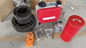 Máquina de Limpieza de Alcantarillado de 370W en Oferta para África, Limpiador de Tuberías de 50 mm-200 mm para Máquina de Limpieza de Tuberías D150 - Product Image 2