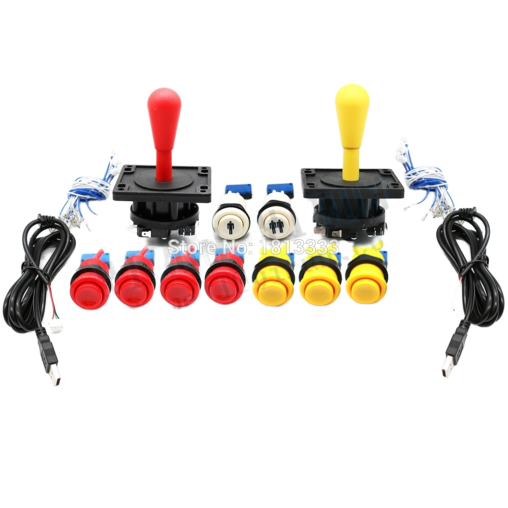Arcade Game Push Buttons Start COIN Pause MENU Microswitch JAMMA MAME