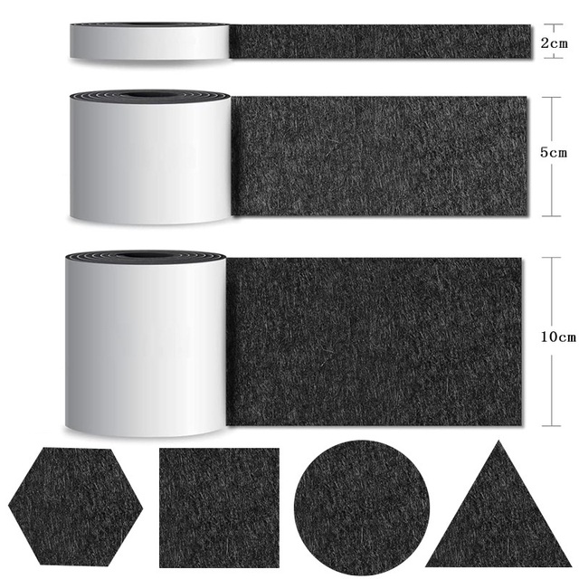 Custom Shape Adhesive Felt Pads Tape for Thermal Insulation and Bumper