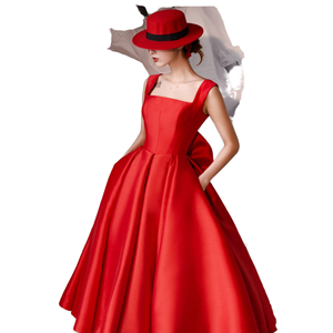 Longue robe <span class=keywords><strong>de</strong></span> bal en Satin blanc longueur au sol femmes Empire drapé col <span class=keywords><strong>bateau</strong></span> Anti-rides automne mariage Photos soirée formelle bal - Product Image 1