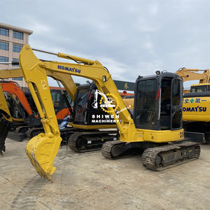 Excavadora sobre orugas Komatsu PC55 usada con motor de núcleo incluye PC20 PC35 PC40MR PC55MR, gran maquinaria de segunda mano de Japón - Product Image 2