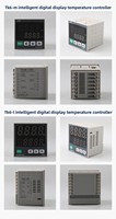 Pengontrol Suhu Digital Cerdas PID TK6S/M/H/L 14RV dengan Komunikasi RS485 IP65 100-240V untuk Penggunaan Industri