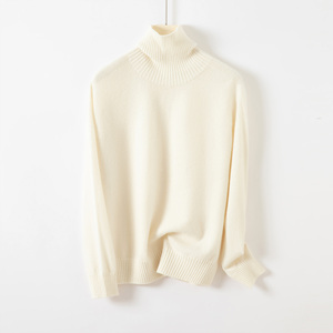 Nueva Tendencia 2026: Jersey de Cachemira 100% Pura con Cuello Alto, <span class=keywords><strong>Helan</strong></span> Mt Ningxia 16.2um, Tejido Stoll, Lujo Discreto, Estilo Esquí, Rastreable, Probado en Laboratorio - Product Image 4