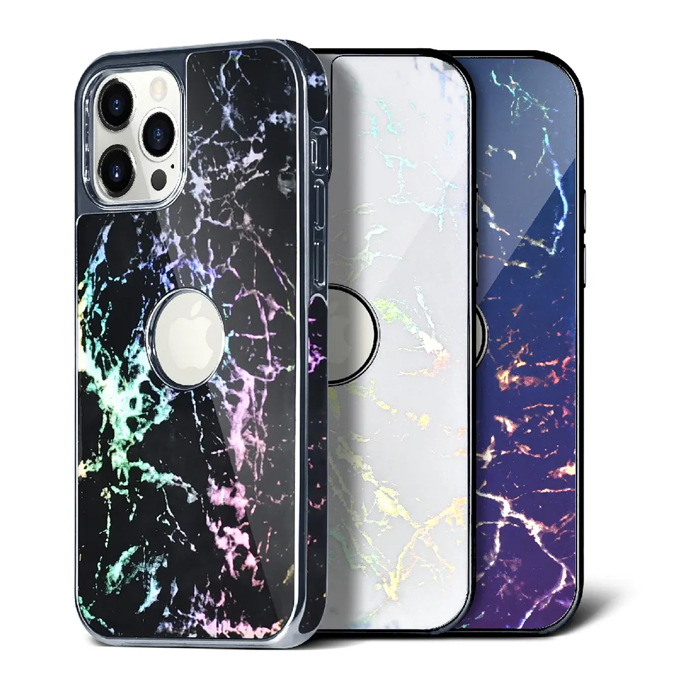 Colorful Marble Texture Phone Case Cover Silicone Soft IMD Mobile Phone case For iphone 13 12 11 Pro Max