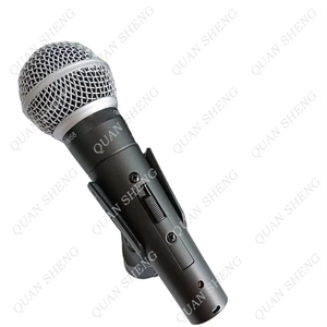Micrófono Cardioide Profesional M58 para Grabación de Podcasts en Estudio y Canto en Vivo - Product Image 2
