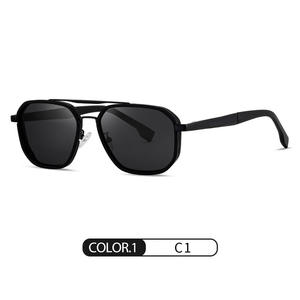 Nuevas Gafas <span class=keywords><strong>de</strong></span> Sol Polarizadas Cuadradas para Hombre S15102, Montura Completa Clásica <span class=keywords><strong>de</strong></span> Doble Puente, Protección Solar, para <span class=keywords><strong>Conducir</strong></span>, Pescar y Actividades al Aire Libre - Product Image 6