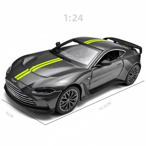 Modelo de Auto de Metal a Escala 1:24 con Licencia Original RW, Aston Martin V12, Juguete de Auto de Metal, Adorno Decorativo, Modelo de Superdeportivo, Regalo - Product Image 1