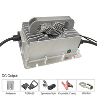 Longrun 800W Fast board Charger 48V15A 72V10A CAN2.0B pour deux roues