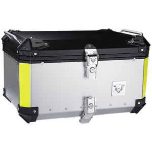 Maleta Superior <span class=keywords><strong>para</strong></span> Motocicleta, Caja Trasera <span class=keywords><strong>de</strong></span> Liberación Rápida, Caja Superior Impermeable <span class=keywords><strong>para</strong></span> Motocicleta, Cajas Traseras <span class=keywords><strong>de</strong></span> <span class=keywords><strong>Aluminio</strong></span> <span class=keywords><strong>de</strong></span> 45L/55L/65L, Maletero <span class=keywords><strong>de</strong></span> Gran Capacidad - Product Image 4