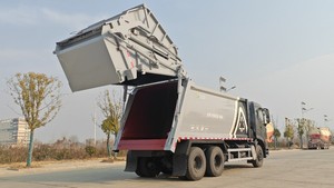 Dongfeng 6 * 4Super-Above Compresión de basura TruckCompactor Camión de basura Compresión Camión de basura - Product Image 6