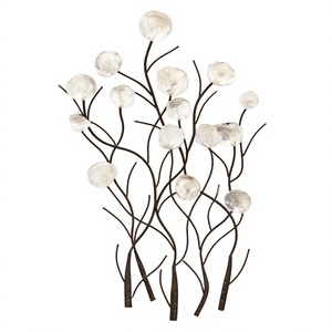 Arte de Pared de Metal y Hierro Hecho a Mano para Decoración de Dormitorio, Pasillo, Sala de Estar y Exhibición Elegante en Interiores del Hogar - Product Image 1