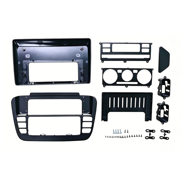 10" Fascial Frame With Cable Wiring Harness CANBUS for Volkswagen VW up 2013-2016 LHD RHD Car Radio Dashboard Panel