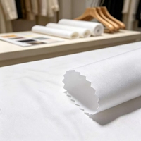 100% Polyester 38*150D 102*88 106GSM Knitterresistenter Atmungsaktiver Mikrofaserstoff für Arbeitshemden & Kleider