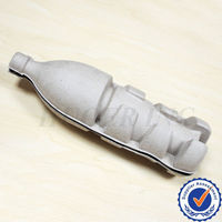 Boîtes rigides écologiques en pulpe moulée antichoc personnalisées, emballage cylindrique en verre, insert en pulpe de papier biodégradable, plateau pour bouteille, gobelet