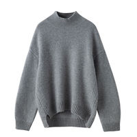 Vente directe d'usine, pull à col roulé de haute qualité, cachemire 100%, produit 100% cachemire pur, pull pour femmes