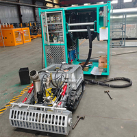 Robot de dragage de sédiments, machine de dragage souterrain, machine de nettoyage des boues et des débris avec moteur et pompe télécommandés