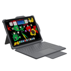 Étui Clavier Robuste Double USB-C pour iPad 11e Génération avec Coque Étanche et Anti-Poussière, Pavé <span class=keywords><strong>Tactile</strong></span> et Charge Rapide PD 10W pour l'Éducation - Product Image 2