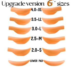 Miếng Dán Nâng Mi, Thanh Uốn Cong Làm Đẹp Lông Mi, Tấm Chắn Nâng Mềm Dụng Cụ Uốn Cong Cỡ 6 Mega L Bảo Vệ Uốn Cong Để Uốn & Nhuộm Màu - Product Image 5