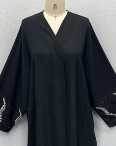 Nuova Abaya OEN Zifeng di Tendenza per Donna Musulmana del Medio Oriente e Dubai con Ricami e Perline - Product Image 3