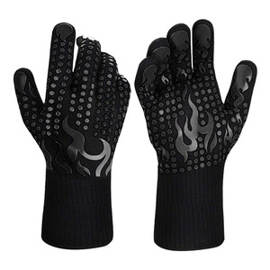 Aramid Heat Resistant Gloves 500 Degree Celsius Knit Wrist Anti <b>Slip</b> <b>Full</b> Coverage Safety Work Glove - Product Image 3